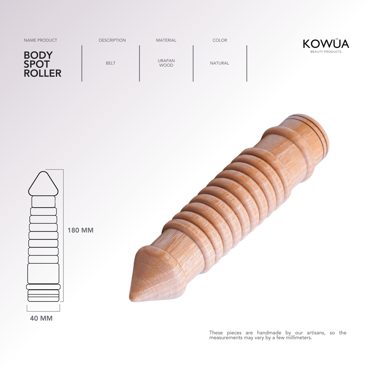 Rodillo para manchas corporales